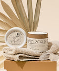 body scrub product display