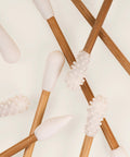 bamboo swabs close up