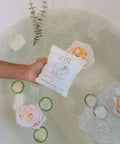 salt soak package over bath